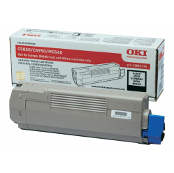 Toner OKI black | 8000str | C5850/5950/MC560