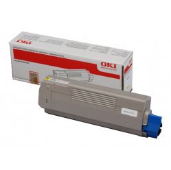 Toner OKI yellow | 6000str | C610