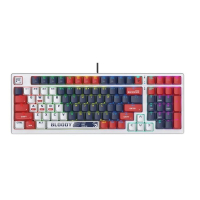 Klawiatura mechaniczna A4TECH BLOODY S98 USB Sports Navy BLM