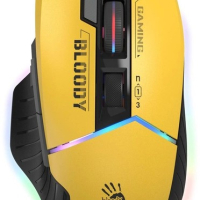 Myszka A4TECH BLOODY W95Max USB Sports Żółty