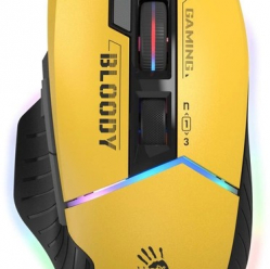 Myszka A4TECH BLOODY W95Max USB Sports Żółty