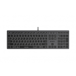 A4TECH FSTYLER FX60H White Backlit wired keyboard