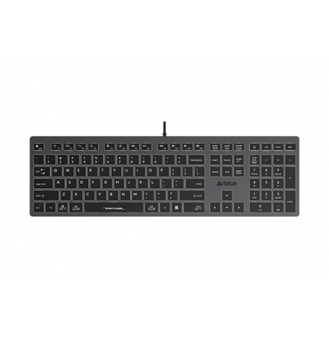 A4TECH FSTYLER FX60H White Backlit wired keyboard