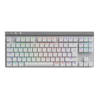 Klawiatura bezprzewodowa LOGITECH G515 LIGHTSPEED TKL biala US