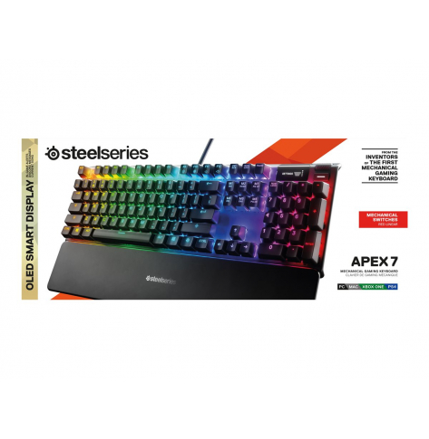 Klawiatura mechaniczna STEELSERIES Apex 7 US