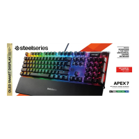 Klawiatura mechaniczna STEELSERIES Apex 7 Brown Switch US