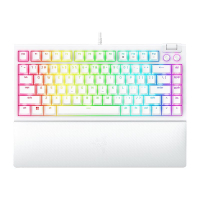Klawiatura RAZER czarna Widow V4 75 - biala Ed. - US