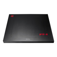 Podkładka pod mysz BENQ Zowie PTF-X Gaming czarna