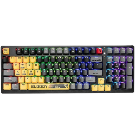 Klawiatura mechaniczna A4TECH BLOODY S98 USB Sports Lime BLMS