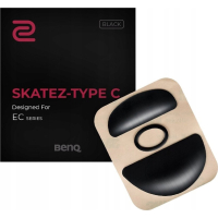 Nogi myszki BENQ Zowie skatez type c czarna ec series czarna teflon 0.6mm thickness
