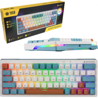 Klawiatura mechaniczna TRACER GAMEZONE EVO3 HOT SWAP 63 biala