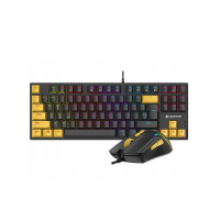 Zestaw mysz i klawiatura mechaniczna TRACER GAMEZONE HORNET87 USB