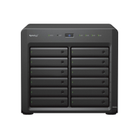 Serwer NAS Synology  DS2422+ 12x0HDD AMD Ryzen V1500B 4x2,2Ghz 4GB RAM 4x1GbE 2xUSB 3Y