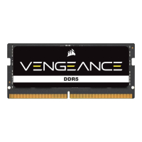 Pamięć CORSAIR VENGEANCE 24GB 1x24GB DDR5 SODIMM 4800MT/s CL40-40-40-77 1.1V