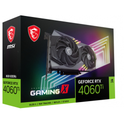 Karta graficzna MSI GeForce RTX 4060 Ti GAMING X 8GB 3xDP 1xHDMI