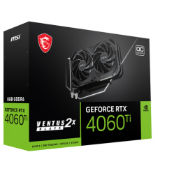 Karta graficzna MSI GeForce RTX 4060 Ti VENTUS 2X BLACK 8G OC