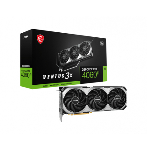 Karta graficzna MSI GeForce RTX 4060 Ti VENTUS 3X E 8GB OC