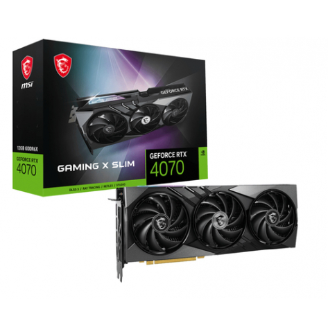 Karta graficzna MSI GeForce RTX 4070 GAMING X SLIM 12GB