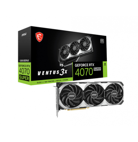 Karta graficzna MSI GeForce RTX 4070 SUPER 12GB VENTUS 3X OC