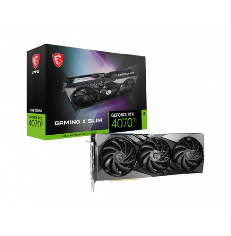 Karta graficzna MSI GeForce RTX 4070 Ti GAMING X SLIM 12GB