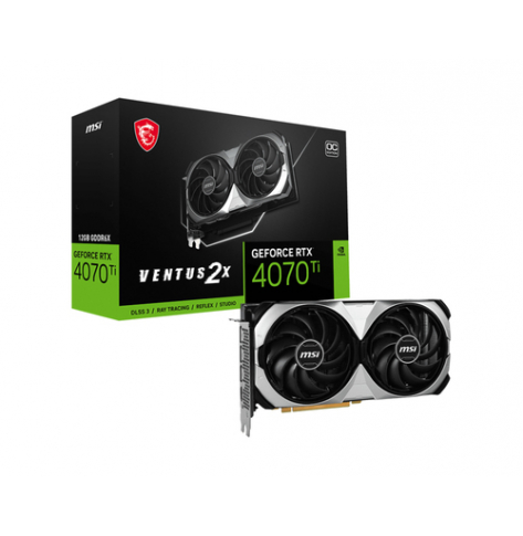 Karta graficzna MSI GeForce RTX 4070 Ti VENTUS 2X 12GB OC