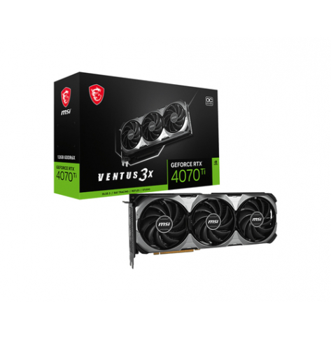 Karta graficzna MSI GeForce RTX 4070 Ti VENTUS 3X E1 12GB OC