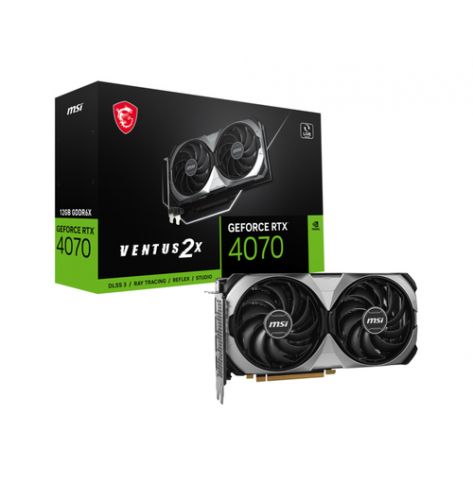 Karta graficzna MSI GeForce RTX 4070 VENTUS 2X E 12GB