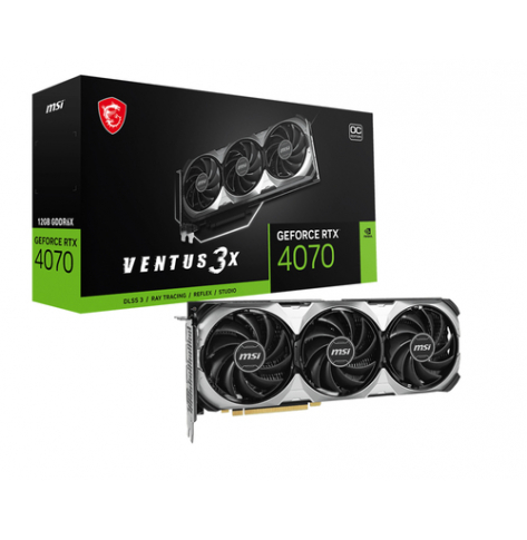 Karta graficzna MSI GeForce RTX 4070 VENTUS 3X E 12GB OC