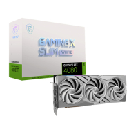 Karta graficzna MSI GeForce RTX 4080 16GB GAMING X SLIM WHITE