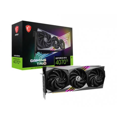 Karta graficzna MSI RTX 4070 Ti GAMING TRIO 12G