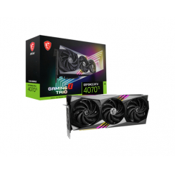 Karta graficzna MSI RTX 4070 Ti GAMING X TRIO 12G 3xDP 1xHDMI