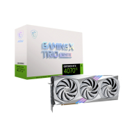 Karta graficzna MSI RTX 4070 Ti GAMING X TRIO 12G 3xDP 1xHDMI WHITE