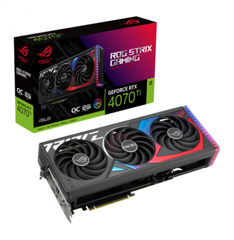 Karta graficzna ASUS ROG Strix GeForce RTX 4070 Ti 12GB GDDR6X OC Edition