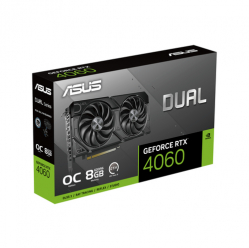 Karta graficzna ASUS DUAL-RTX4060-O8G-EVO 8GB GDDR6 PCIE 4.0 128-bit 1xHDMI 3xDP HDCP support