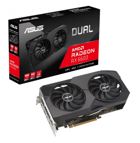 Karta graficzna ASUS Dual Radeon RX 6600 V2 8GB GDDR6