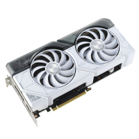 Karta graficzna ASUS Dual GeForce RTX 4070 White OC Edition 12GB GDDR6X 1xHDMI 3xDP