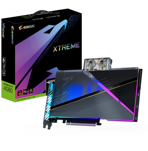 Karta graficzna GIGABYTE AORUS GeForce RTX 4080 16GB XTREME WATERFORCE WB