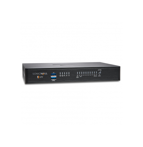 Firewall SONICWALL TZ670 + 8X5 SUPPORT 1YR