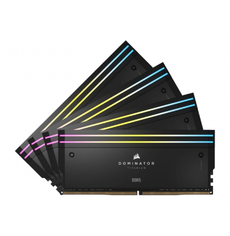 Pamięć CORSAIR DOMINATOR TITANIUM 96GB 4x24GB DDR5 6400MT/s DIMM CL32-40-40-84 1.4V Std PMIC Intel XMP Memory