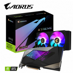 Karta graficzna GIGABYTE AORUS GeForce RTX 4070 Ti 12GB XTREME WATERFORCE