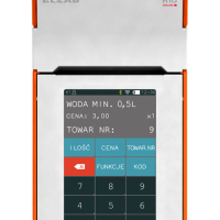 Kasa fiskalna ELZAB  ELZAB K10 ONLINE BT/ WiFi biało-pomarańczowa