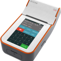 Kasa fiskalna ELZAB  K10 ONLINE BT/ WiFi/ EX biało-pomarańczowa