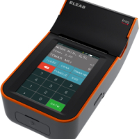 Kasa fiskalna ELZAB  K10 ONLINE BT/ WiFi/ EX czarno-pomarańczowa