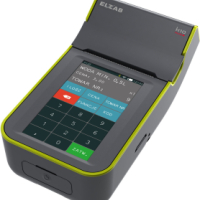 Kasa fiskalna ELZAB  K10 ONLINE BT/ WiFi/ EX popielato-zielona