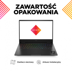 Laptop HP OMEN 16-wd0004nw 161 FHD i7-13620H 16GB 512GB RTX4060 BK Win11 2Y Shadow Black