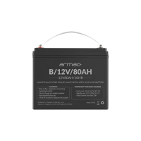 Akumulator Armac 12v agm 12v 80ah uniwersalny B/12V/80AH