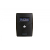 UPS Digitus Line-Ineractive LCD BASIC, 600VA/360W, 1x12V/7Ah, AVR, 2x Schuko CEE 7/3