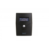 UPS Digitus Line-Ineractive LCD BASIC, 800VA/480W, 1x12V/9A, AVR, 2x Schuko CEE 7/3