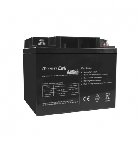 Akumulator Green Cell AGM 12V 40Ah