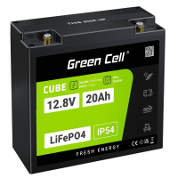 Akumulator Green Cell CUBE LiFePO4 20Ah 12V/12.8V 256Wh